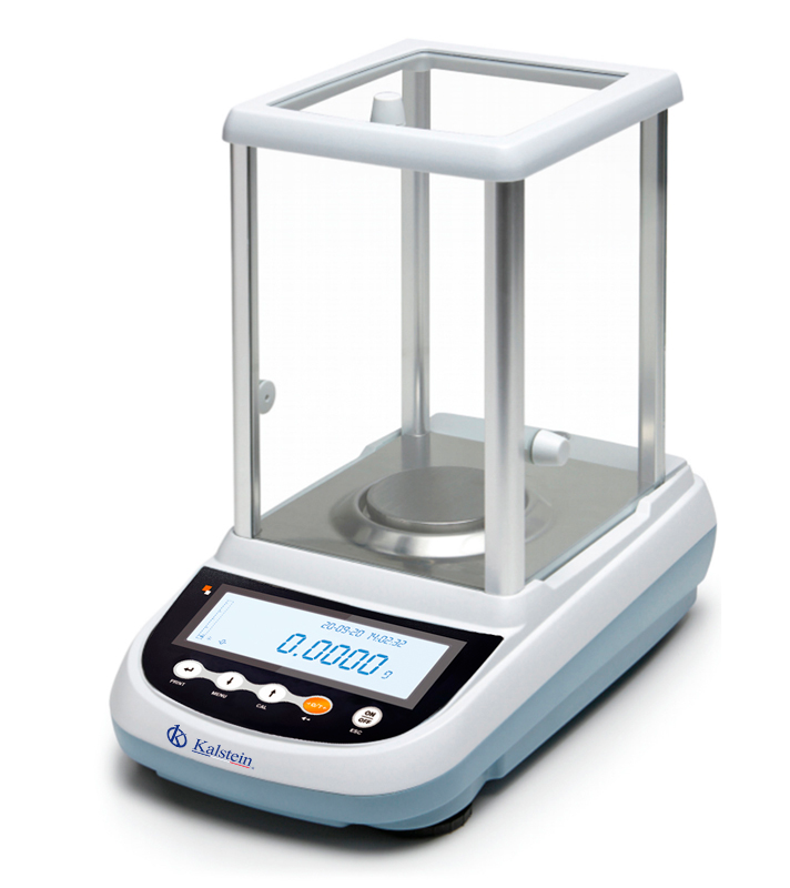 Steps to use an analytical balance