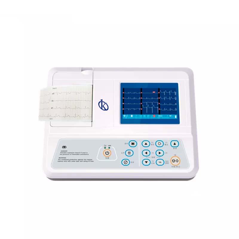What does an electrocardiograph represent?