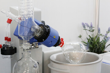 Chemical laboratories and rotary evaporators