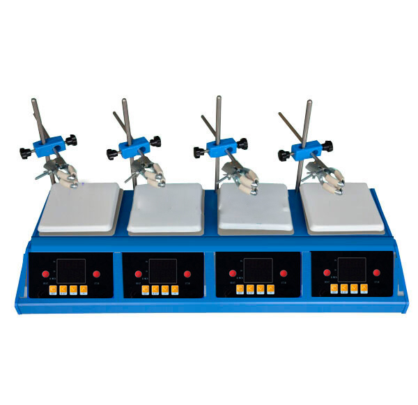 Use of heating plate to increase accuracy of results